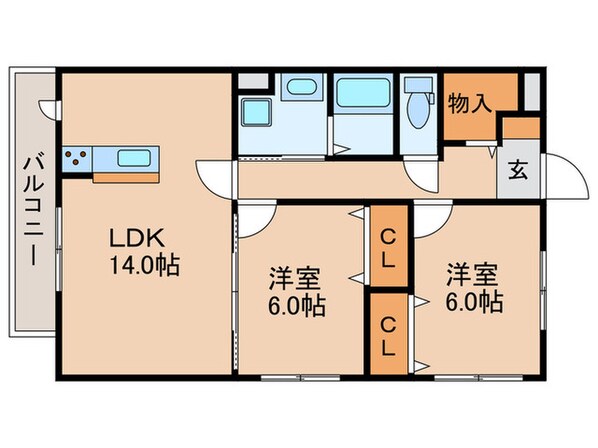 メゾン梅ノ木の物件間取画像